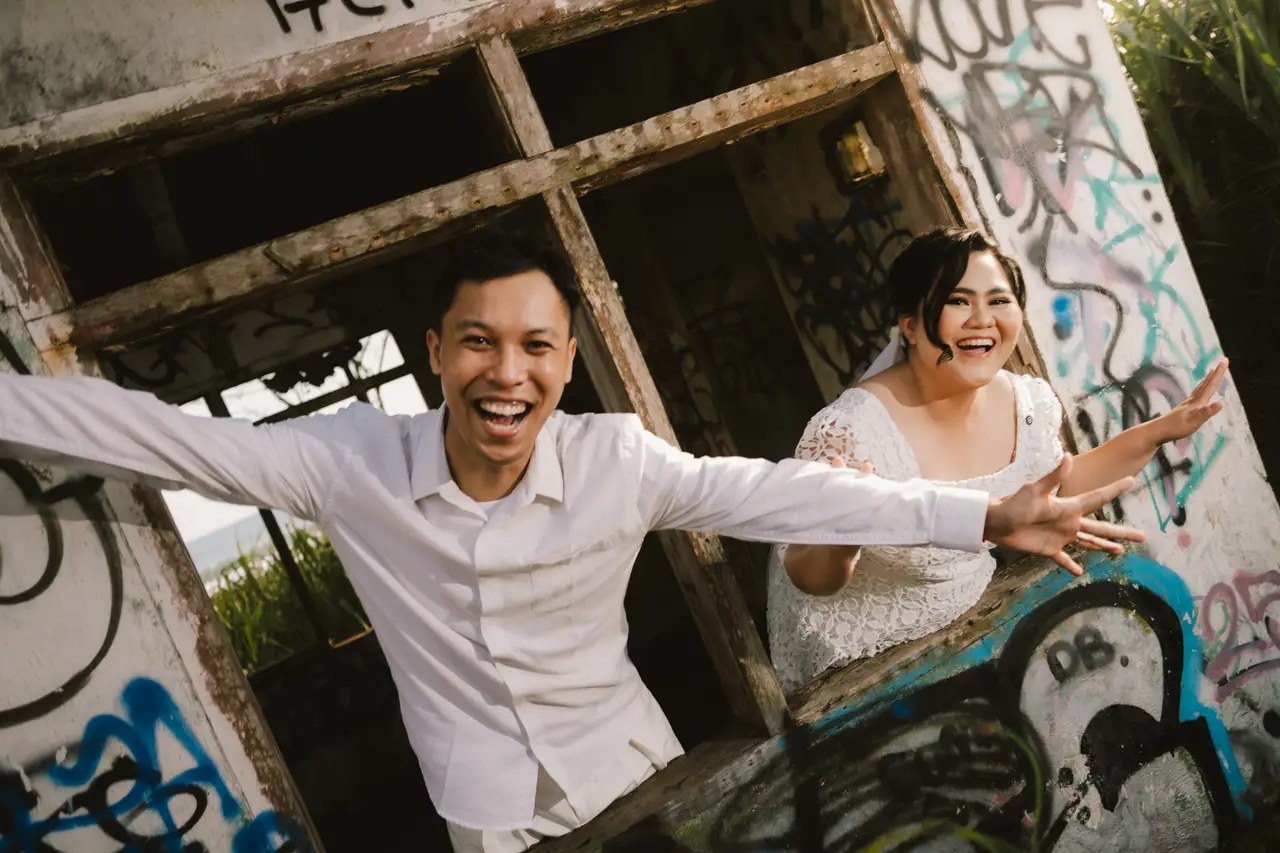 A moment of Yoseph & Hilda