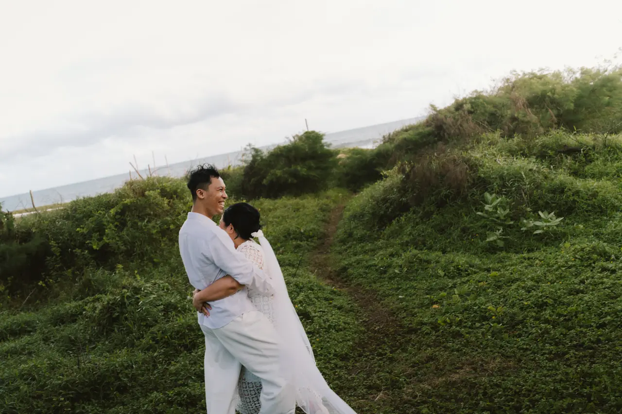 A moment of Yoseph & Hilda