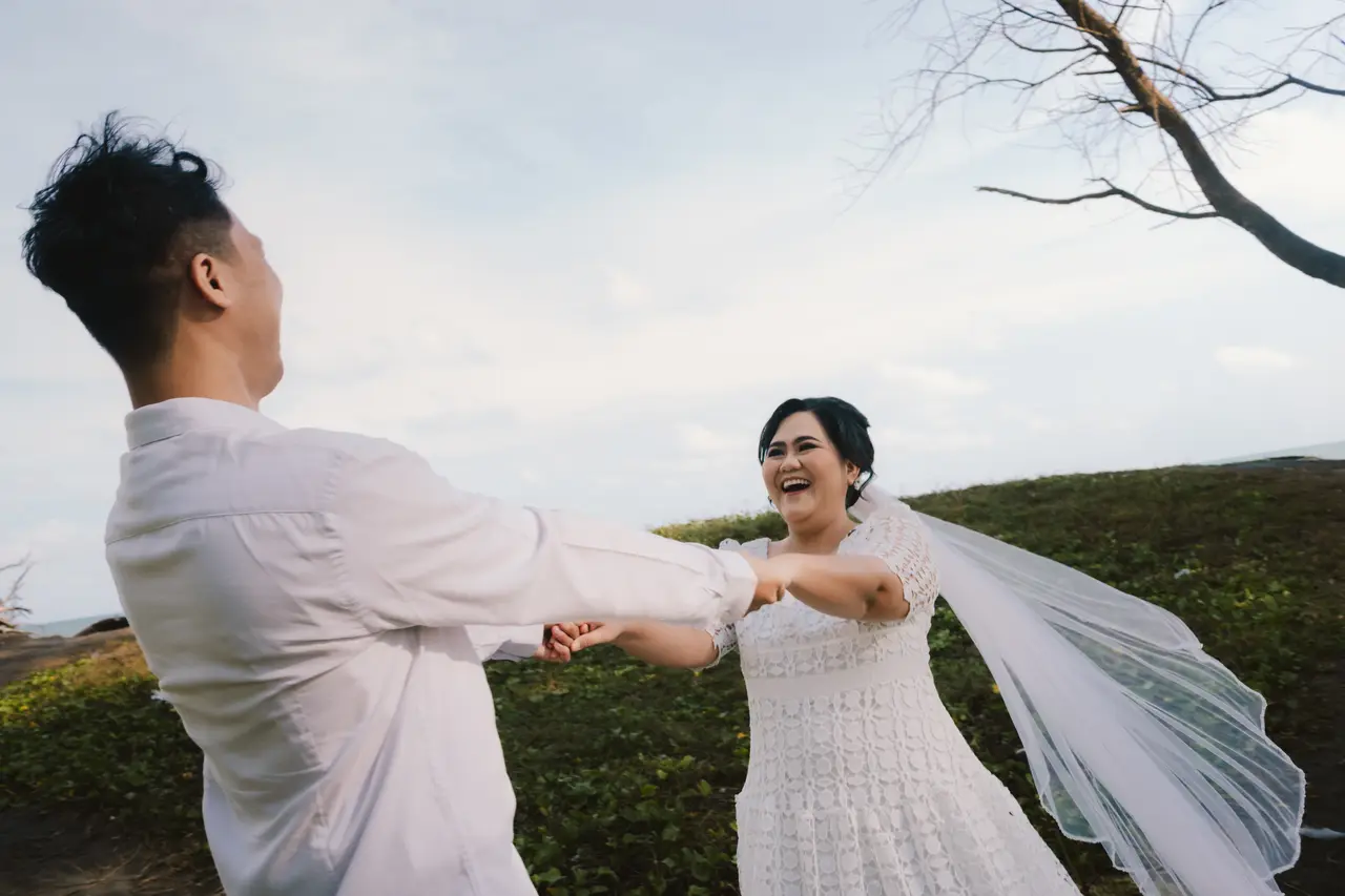 A moment of Yoseph & Hilda